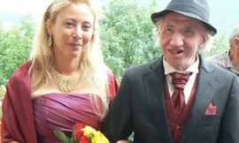 Đám cưới của ông Marcel và Sandrine bị dân làng phản đối dữ dội. Ảnh: The Sun.