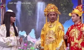 Ngọc Hoàng, Nam Tào, Bắc Đầu trong Táo quân 2017.