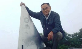 Cụ Huỳnh Văn Ráng chinh phục đỉnh Fansipan lần thứ tư (Nguồn: VIETKINGS) 