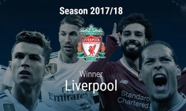 Bức ảnh đăng tải trên trang chủ của UEFA