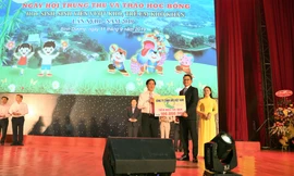 Công ty URC Việt Nam tài trợ quỹ bảo trợ trẻ em tỉnh Bình Dương