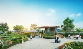Không gian sống xanh độc đáo tại Imperia Sky Garden