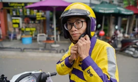 Anh Hoàng Quang Khang, một trong những beBike xuất sắc của cuộc thi Tay Lái Vàng