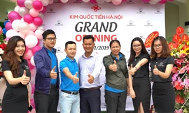 Khai trương showroom thiết bị vệ sinh, nhà bếp Kim Quốc Tiến ở Hà Nội