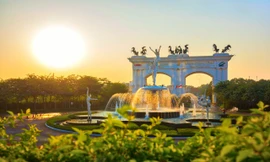 Chiều hoàng hôn tại Ciputra Hanoi