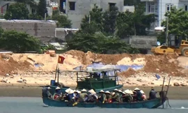 Theo chân ngư dân Vân Đồn đi đào sá sùng, kiếm 1 triệu/ngày