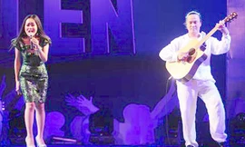 Nhạc sĩ Lê Minh Sơn và ca sĩ Hoàng Quyên