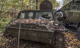 Những vũ khí bị lãng quên trong nghĩa trang tăng thiết giáp Nga