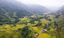 Sapa luôn giữ vẻ yên bình và thơ mộng vốn có . Ảnh: Tiền phong