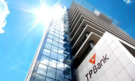 Logo TPBank đánh dấu quá trình tái cấu trúc đã hoàn tất và bắt đầu chuyển sang giai đoạn mới.