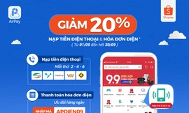 Tiết kiệm 20% khi nạp tiền & thanh toán trên Shopee với AirPay