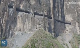 Con đường 1.500 m đào bằng cuốc xẻng xuyên dãy Thái Hành Sơn