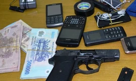 Tang vật thu giữ tại hiện trường