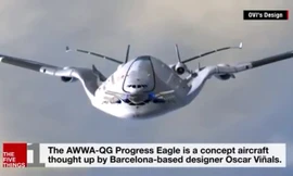 Máy bay ba tầng chở 800 hành khách