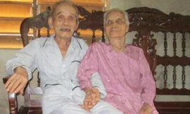 Hiện cụ Triêm và cụ Cháu đang sống với các con trai ở thị xã Quảng Trị 