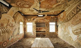 Lộng lẫy trường học xây bằng... bùn