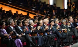 Lãnh đạo các nước ASEAN tham dự Diễn đàn WEF 2018