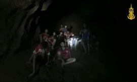 Những hình ảnh đầu tiên của đội bóng Thái Lan sau 9 ngày mất tích