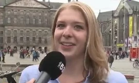 Nữ sinh Sabine trước khi thực hiện thử thách 