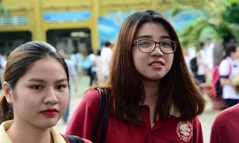 Học sinh tham dự kỳ thi THPT quốc gia 2018. Ảnh: Lê Quân. 