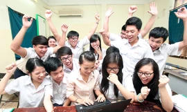 Cần tự tin trước khi bước vào kỳ thi - Ảnh: Đào Ngọc Thạch