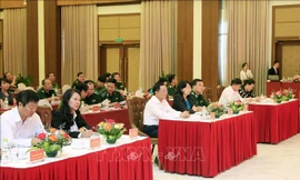 Quyền Chủ tịch nước Đặng Thị Ngọc Thịnh dự Hội nghị sơ kết cao điểm đấu tranh ngăn chặn tội phạm ma túy tại Sơn La.