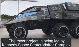 NASA trình làng mẫu xe thám hiểm sao Hỏa giống phim Người Dơi