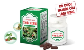 Hộp sản phẩm Giải độc gan Tuệ Linh