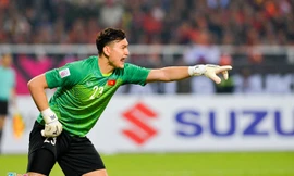 Thủ thành Đặng Văn Lâm đang vấp phải nhiều tranh cãi về màn trình diễn trong trận Việt Nam thua Iraq 2-3 tối 8/1 tại Asian Cup 2019. Ảnh: Minh Chiến. 