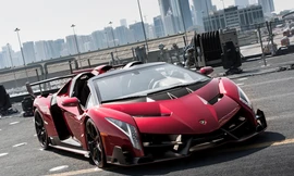 Lamborghini Veneno Roadster.