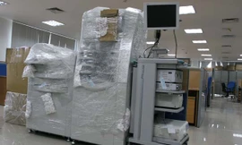 Cỗ máy Hitachi được sản xuất từ năm 1997 được tuồn vào Việt Nam