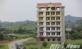 Ngôi nhà được mệnh danh là tòa Keangnam Tây Bắc.