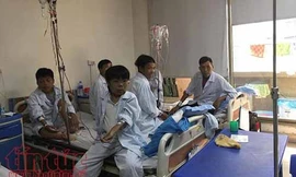 Bệnh nhân Thalassemia đang điều trị tại Viện Huyết học- Truyền máu Trung ương.
