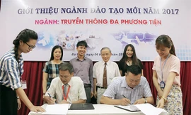 ĐH Duy Tân ký kết với các cơ quan truyền thông để hợp tác đào tạo và đưa sinh viên đi thực tập