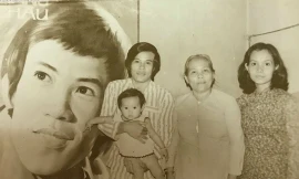 Gia đình NSƯT Giang Châu và mẹ ruột của ông