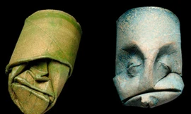 Ấn tượng với những khuôn mặt tạo hình từ... lõi giấy