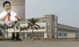 Ông Đặng Thành Tâm và Khu Công nghiệp Tràng Duệ của KBC tại Hải Phòng. Ảnh: Internet