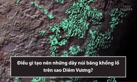 Núi băng cao như nhà chọc trời hé lộ quá khứ sao Diêm Vương