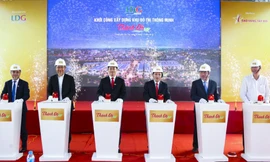 Lễ khởi công xây dựng dự án Khu đô thị thông minh Thành Đô vào ngày 22/12 vừa qua