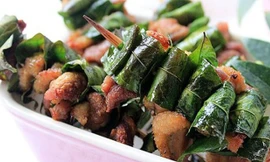 Những món ăn dậy mùi chuẩn vị nhờ lá móc mật