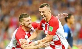 Ivan Perisic (phải) và Ante Rebic có một kỳ World Cup đầy ấn tượng. Ảnh: Getty Images