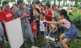 Tết Thiếu nhi sớm qua các trò chơi dân gian vui nhộn