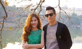 Việt Anh và vợ cũ khi còn hạnh phúc.