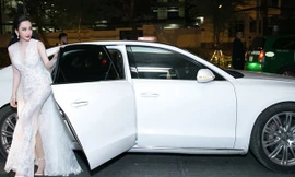 Angela Phương Trinh lộng lẫy khoe sắc cùng Thủy Top