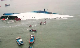 Vụ chìm phà Sewol (Hàn Quốc) xảy ra hôm 16/4 khiến hàng trăm người thiệt mạng và mất tích