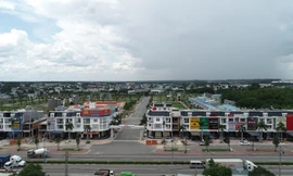 Một dự án của Kim Oanh Group đã xây dựng hoàn chỉnh tại thị xã Bến Cát