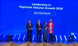 MB vinh dự nhận 2 giải thưởng danh giá từ Tổ chức thẻ Quốc tế Visa