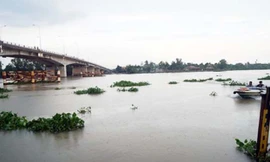 Khu vực chị T. và hai nạn nhân tốt bụng được anh Sinh, anh Luận cứu kịp thời. 