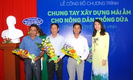 Chung tay xây dựng mái ấm cho nông dân trồng dừa