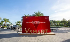 Lộ sân khấu hoành tráng trước thềm ra mắt điện thoại Vsmart
